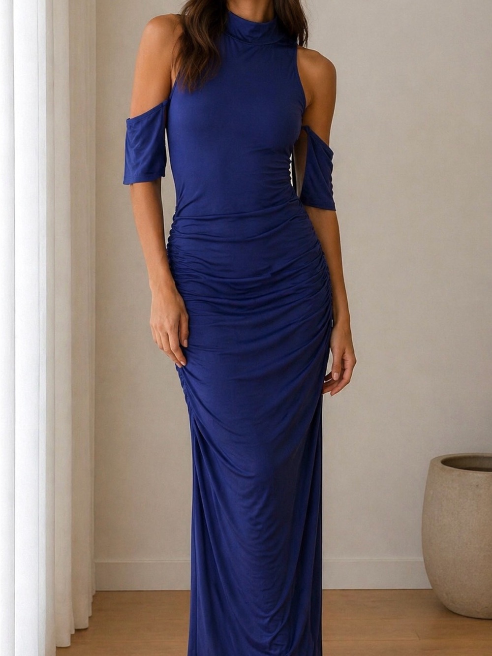 Sexy ruched Venus dress